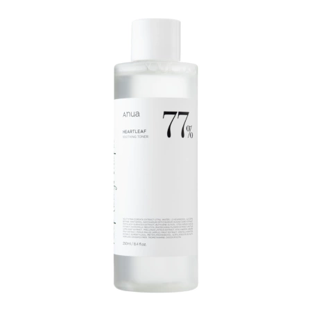 ANUA Heartleaf 77% Soothing Toner 250ml -Toner łagodząco-nawilżający