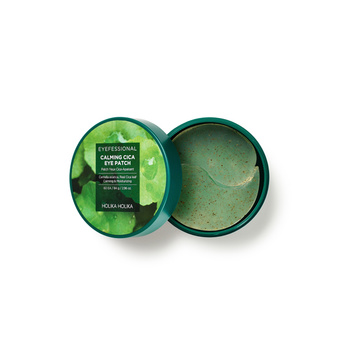 Holika Holika Eyefessional Calming Cica Eye Patch 60pcs 84g - Hydrożelowe płatki pod oczy z ekstraktem z aloesu o działaniu łagodzącym i nawilżającym