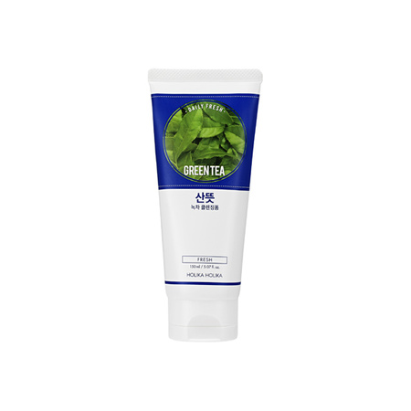 Holika Holika Daily Fresh GREENTEA Cleansing Foam 150ml - pianka oczyszczająca do twarzy z ekstraktem z zielonej herbaty