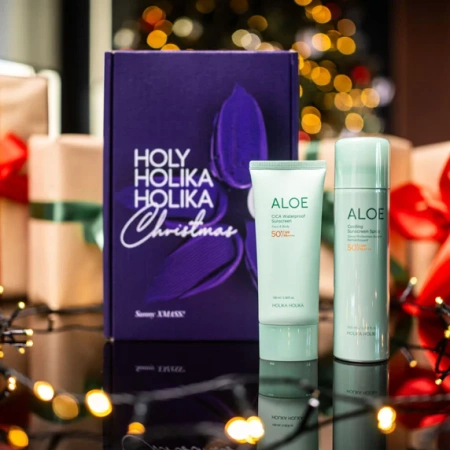 HOLIKA HOLIKA Sunny XMASS! - zestaw prezentowy bestsellerowa ochrona przed promieniowaniem UVA/UVB