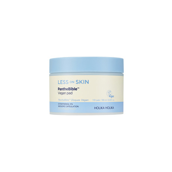 Holika Holika Less on Skin Panthebible Vegan Pad 180ml - Łagodzące płatki do twarzy nasączone esencją