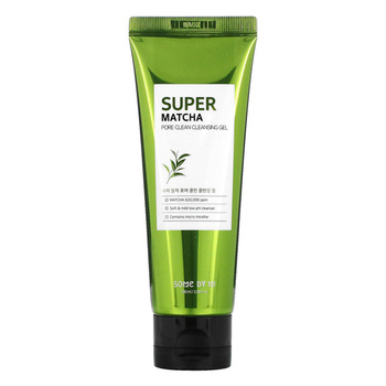 SOME BY MI Super Matcha Pore Clean Cleansing Gel - Oczyszczający żel do mycia twarzy matcha i zielona herbata