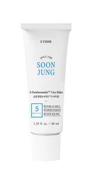 ETUDE Soon Jung 5-Panthensoside Cica Balm 40ml - łagodzący balsam cica do wrażliwej skóry twarzy