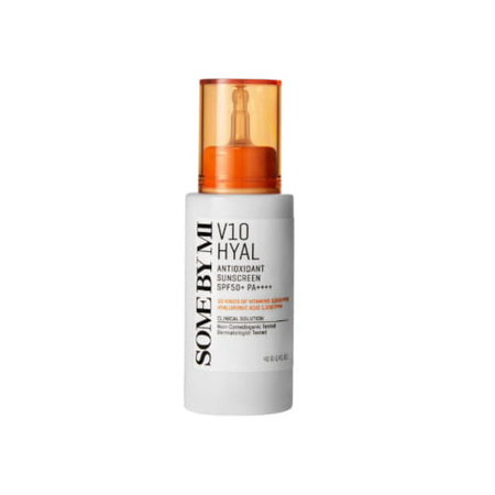 SOME BY MI V10 Hyal Antioxidant Sunscreen spf50+ PA++++ 40g - Kojący krem z wysoką ochroną przeciwsłoneczną