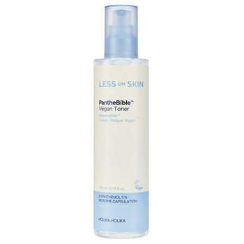 Holika Holika Less on Skin Panthebible Vegan Toner 170ml - Nawilżający toner do twarzy z witaminą B5