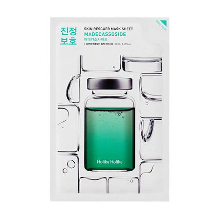 Holika Holika Skin Rescuer Mask Sheet - Madecasocide 20ml - antyoksydacyjna maseczka w płachcie z ekstraktem z wąkrotki azjatyckiej