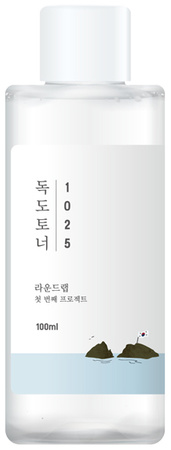 ROUND LAB 1025 Dokdo Toner 100ml - nawilżający toner