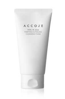 ACCOJE Vital in Jeju Purifying & Peeling Cleansing Foam 150ml - oczyszczająco-złuszczająca pianka do mycia twarzy