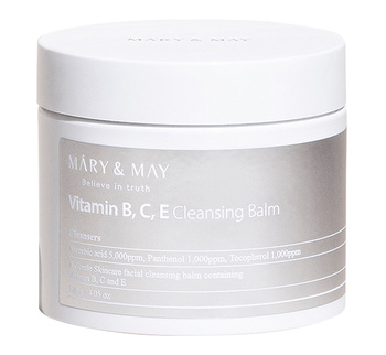 MARY&MAY Vitamine B.C.E Cleansing Balm 120g - Oczyszczający balsam do demakijażu twarzy z kompleksem witamin
