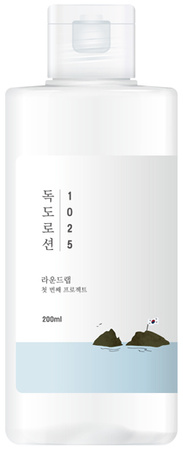 ROUND LAB 1025 Dokdo Lotion 200ml - Nawilżająca emulsja-krem z kwasem hialuronowym 