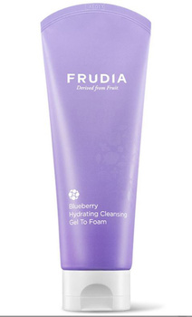FRUDIA Blueberry Hydrating Cleansing Gel To Foam 145ml - nawilżający żel-pianka do mycia twarzy z borówkami