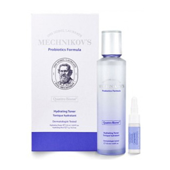 Holika Holika Mechnikov’s Probiotics Formula Hydrating Toner Set 133ml+7g - Zestaw z nawilżającym tonerem i shot'em hialuronowym