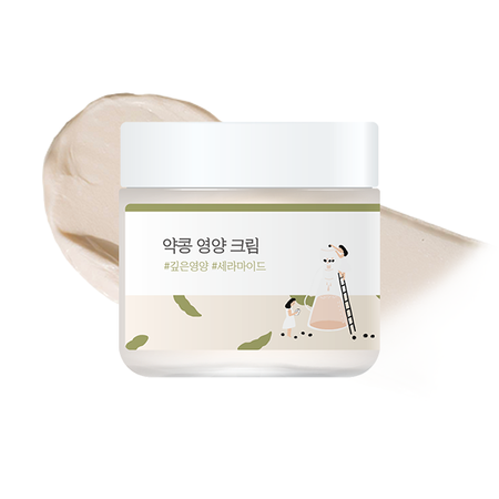 ROUND LAB Soy Bean Nourishing Cream 80ml - Krem do twarzy łagodząco-nawilżający z ekstraktem z soi