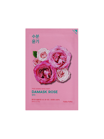 Holika Holika Pure Essence Mask Sheet - Rose 23ml - odżywcza maska w płachcie z ekstraktem z róży damasceńskiej