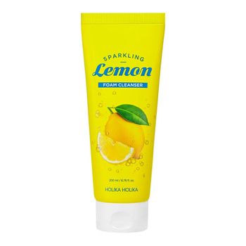 Holika Holika Carbonic Acid Lemon Foam Cleanser 200ml - Pianka do twarzy z ekstraktem z cytryny