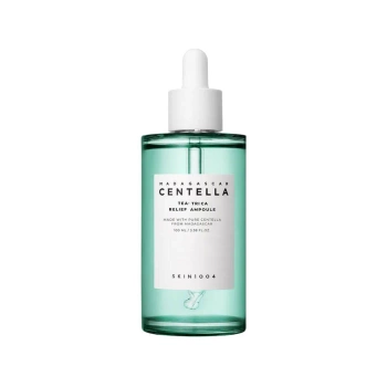 SKIN1004  Madagascar Centella Tea-Trica Relief Ampoule 100ml - serum z wąkrotką azjatycką dla cery trądzikowej i problematycznej