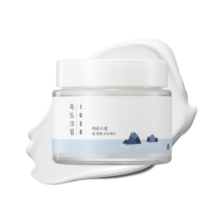 ROUND LAB 1025 Dokdo Cream - Nawilżający krem do twarzy z minerałami z wody morskiej