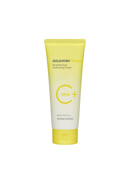 HOLIKA HOLIKA Gold Kiwi Vita C+ Brightening Cleansing Foam 150ml - pianka do mycia twarzy z ekstraktem z kiwi