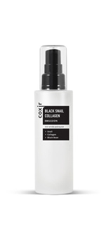 COXIR Black Snail Collagen Emulsion 100ml - emulsja do twarzy redukująca oznaki starzenia