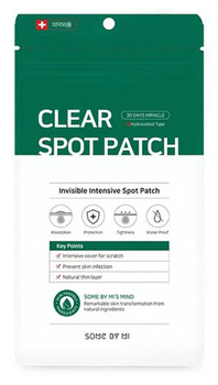 SOME BY MI 30 days Miracle Clear Spot Patches 18 szt - plastry punktowe na trądzik i wypryski