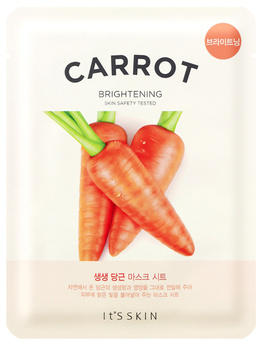 ITSSKIN The Fresh Mask Sheet - Carrot - rozjasniajaca maseczka w płachcie