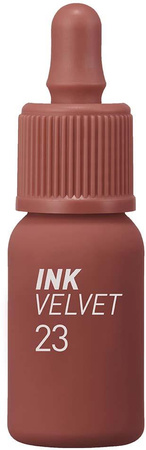 PERIPERA Ink Velvet #23 Nutty Nude - Lekka pomadka-tint do ust 