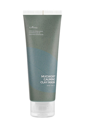 ISNTREE Mugwort Calming Clay Mask 100ml - Glinkowa maska do twarzy o działaniu oczyszczającym 