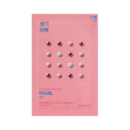 Holika Holika Pure Essence Mask Sheet - Pearl 23ml - przywracająca blask maska z ekstraktem z pereł