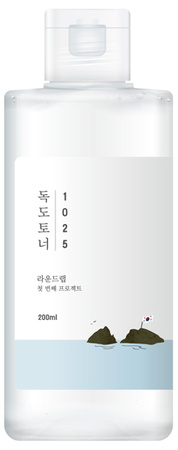 ROUND LAB 1025 Dokdo Toner 200ml - Toner o działaniu nawilżającym