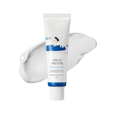 ROUND LAB Birch Juice Moisturizing Sunscreen 50ml - Lekki, nawilżający krem z filtrem SPF 50+
