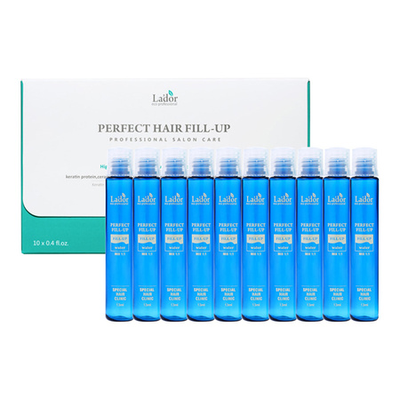 LADOR Perfect Hair Fill-Up 10x13ml - zestaw ampułek o działaniu odbudowującym