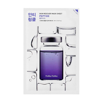 Holika Holika Skin Rescuer Mask Sheet - Peptide 20ml - peptydowa maska w płachcie przywracająca elastyczność