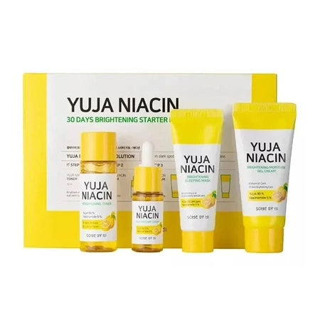 SOME BY MI Yuja Niacin 30 Days Brightening Starter Kit - zestaw rozjaśniających kosmetyków do twarzy