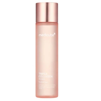 MEDICUBE Triple Collagen Toner 140ml - nawilżająco-ujędrniający toner do twarzy