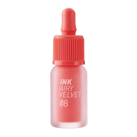 PERIPERA Ink Airy Velvet #08 Pretty Orange Pink - Lekka pomadka-tint do ust 