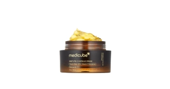 MEDICUBE Deep Vita C Capsule Cream 55g - rozjaśniający krem z witaminą C i niacynamidem