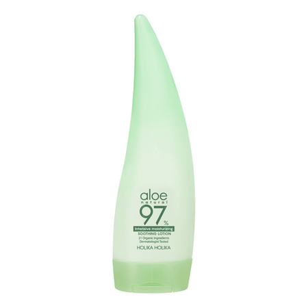 Holika Holika Aloe 97% Soothing Gel Lotion Intensive Moisturizing 240ml - intensywnie nawilżający aloesowy balsam do ciała