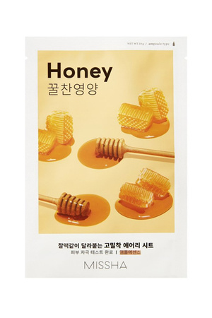 MISSHA Airy Fit Sheet Mask (Honey) 19g - nawilżająca i regeneracyjna maseczka w płachcie