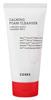 COSRX AC Collection Calming Foam Cleanser 150ml - oczyszczający żel z kwasem salicylowym